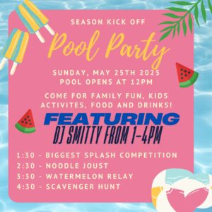 Pool Party may 25